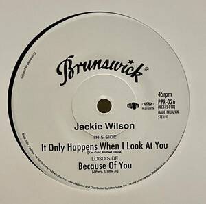 【 70s X-Over 】Jackie Wilson It Only Happens When I Look At You / Because Of You Nobody But You