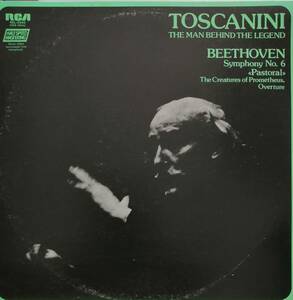 LP盤 アルトゥーロ・トスカニーニ/NBC 　Beethoven 交響曲6番「田園」&「プロメテウスの創造物」序曲