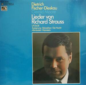 輸入LP盤 ディートリッヒ・F=ディースカウ/ジェラルド・ムーア　R.Strauss 歌曲集「献身」～「セレナード」