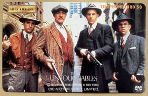 映画テレカ 50度 アンタッチャブル ケビン・コスナー ショーン・コネリー アンディ・ガルシア　未使用　The Untouchables