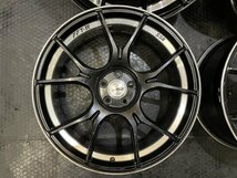 SSR FFT-R GTX02 社外ホイール 19インチ 4本 8J5HPCD100+50 ブラック プリウス等　(VHV672)_画像2