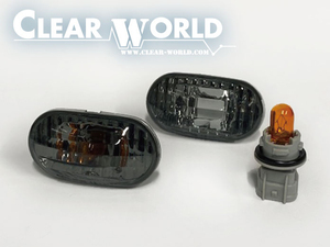 [ smoked lens ] Jimny JB23W 6~8 type (2005/10~2012/05) crystal fender marker / clear world 