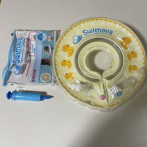 【送料無料】新品同様　スイマーバ Swimava うきわ 浮き輪