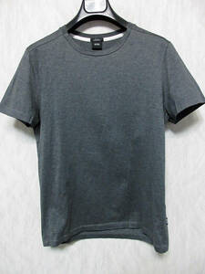 BOSS Hugo Boss HUGO BOSS short sleeves T-shirt cut and sewn gray S yg2662