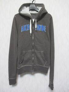 Abercrombie&Fitch アバクロ スウェット パーカー レディース L 茶系　irmri kn396