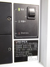 UNI-PEX ユニペックス ワイヤレスアンプ WA-862A ワイヤレスマイクWM-8400付き 800MHz帯_画像7