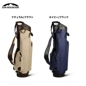 ★新品★送料無料★ サンマウンテン Sun Mountain Canvas/Leather カートバッグ コヨーテ/ブラウン