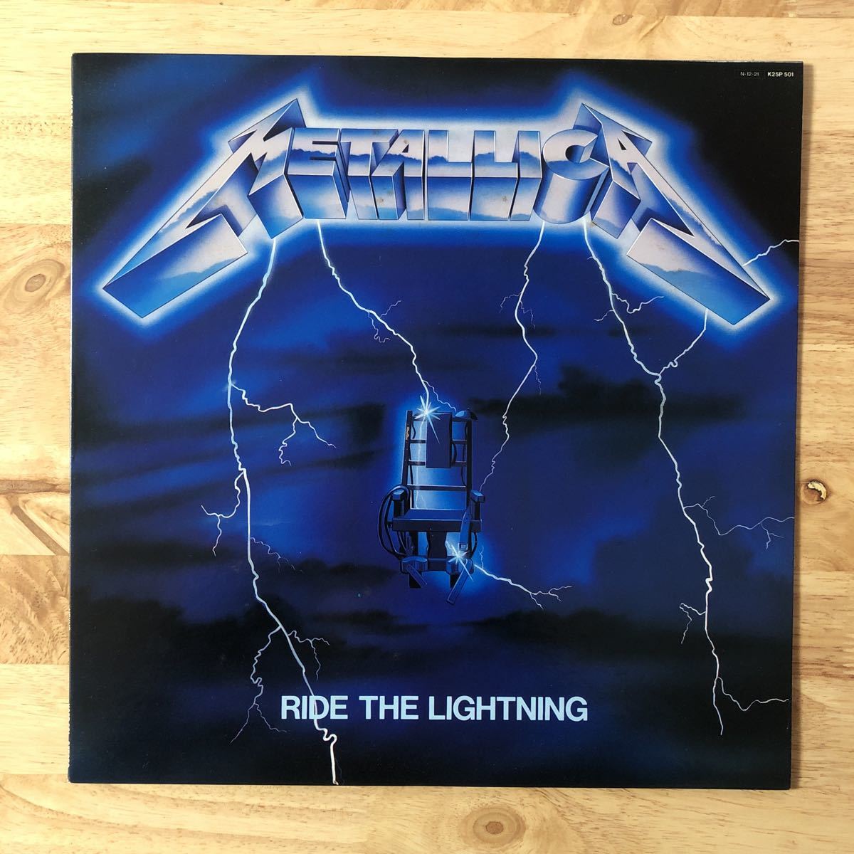 Yahoo!オークション -「metallica ride the lightning」(レコード) の