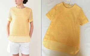 * body dressing * yellow Layered pull over ⑤