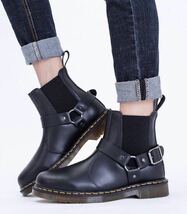 Dr.Martens WINCOX ドクターマーチン サイドゴアブーツ ウィンコックス チェルシーブーツ レザーブーツ BLACK 新品未使用 黒 ブラック_画像2