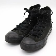 コンバース スニーカー オールスター M3310 ハイカット キャンバス シューズ 靴 黒 レディース 23.5cmサイズ ブラック CONVERSE_画像1