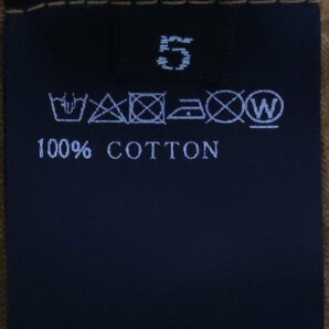 A.F ARTEFACT オーバーサイズTシャツ 茶系 サイズ 5 エーエフアーティファクト 半袖カットソーの画像4