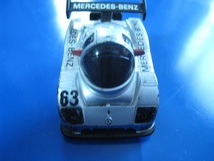 ■チョロＱ No.024 SAUBER　MERCEDES　C9　ザウバーメルセデスC9 　＃63　1990年 ◆中古◆_画像1