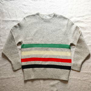 Winona knits wool border Knit MADE IN USA XL表記(実寸M-L相当) ボーダー柄 ニット セーター