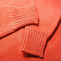 GUERNSEY GUERNSEYS Sweater ORANGE ガンジーセーター_画像4