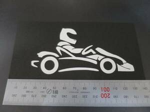  racing cart sticker CRG type number . size is order possibility 