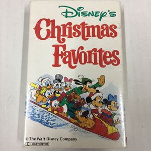 カセットテープ　ディズニー　ホワイトクリスマス　Disney Disney's Christmas Favorites