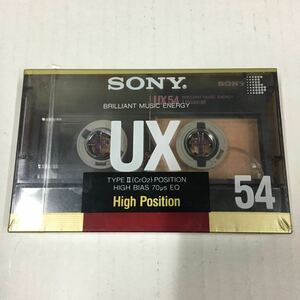 SONY オーディオ カセットテープ UX54 54分 ハイポジション