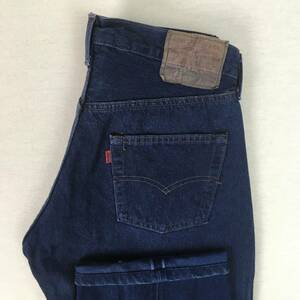 【80s】Levi's リーバイス 501 赤耳 CARE INSTRUCTIONS INSIDE GARMENT 米国製 80年代前半 W32 L36 刻印524 セルビッチ 裏カンヌキ 後染め