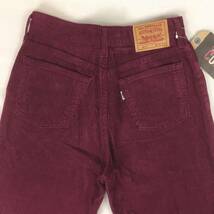 【新品】Levi's リーバイス W515 W515-40 日本製 99年 W30 L32 COLORS コーデュロイ パンツ ジップフライ_画像4