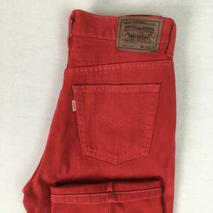 Levi's リーバイス W511-16 日本製 94年 カラー デニム パンツ ジーンズ W30 L32 ジップフライ