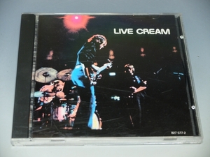 ○ CREAM クリーム LIVE CREAM 輸入盤CD USA盤 827 577-2 Y-1