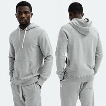 XXL 新品 REIGNING CHAMP レイニングチャンプ 定番 CORE ミッドウェイト スウェット パーカー グレー RC-3206 フーディー 送料無料_画像8