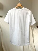 新品 A.P.C. アーペーセー 定番 ロゴ Item Tシャツ M 定1.32万 白 ホワイト メンズ APC ITEM 0001 - 39 RUE MADAME_画像2