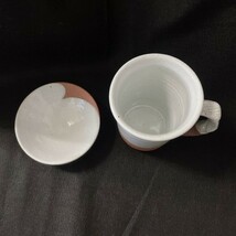 萩焼　松野龍司　麦酒器　ビアカップ　（P-1）_画像2