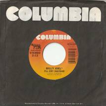 Billy Joel An Innocent Man / I'll Cry Instead Columbia US 38-04259 201244 ROCK POP ロック ポップ レコード 7インチ 45_画像4