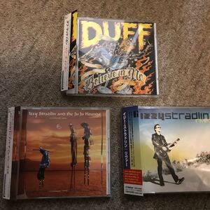 名盤3枚セット Duff Mckagan[Believe In Me] Izzy Stradlin 2タイトル Guns N’ Roses, ガンズ・アンド・ローゼズ