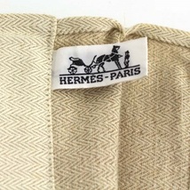 【エルメス】アリーヌドゥ/干し草入れ/飼葉/ポーチ/トワルアッシュ/HERMES/レディース/white_画像6