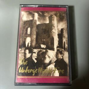 U2 The Unforgettable Fire USA盤カセットテープ▲