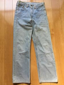 リーバイス 508 デニムパンツ 027-1-4 ブルー メンズ アメリカ 赤タブ スリムテーパード Levi's