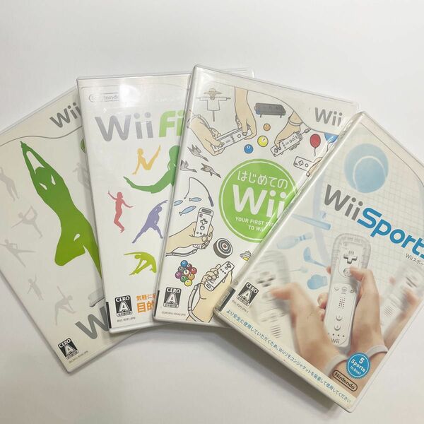 【お得なセット】Wii ソフト ４本セット まとめ売り