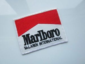 Marlboro McLAREN INTERNATIONAL マルボロ タバコ チームマクラーレン ワッペン/ビンテージ 自動車 レーシング スポンサー 102