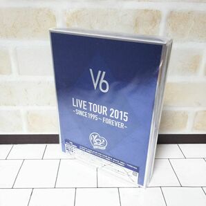 【美品】V6／LIVE TOUR 2015 -SINCE 1995～FOREVER- (初回生産限定盤B) [DVD]