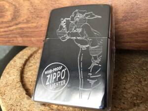 ジッポー　2017 4月　ウィンディ　WIND PROOF ZIPPO 未開封　保証書　箱付　(146）