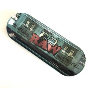 ◆送料無料◆新品 RAW 正規品 メタルトレイスケートボード 手巻きタバコ トレー 喫煙具