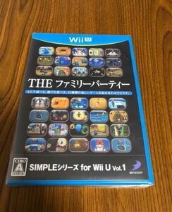 新品未開封 「SINPLEシリーズ for Wii U Vol.1 THE ファミリーパーティー」 WiiUソフト