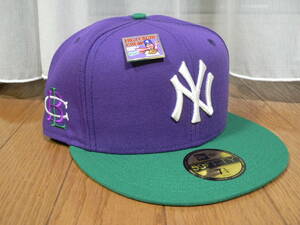 新品 Big League Chew ビッグリーグチュー ニューヨーク ヤンキース 7 3/4 61.5cm ニューエラ MLB キャップ 帽子 野球 メジャー 風船ガム