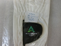 ★ ACCORDIA GOLF アコーディアゴルフグローブ 21㎝ 人工スエード・新品・未使用★_画像3