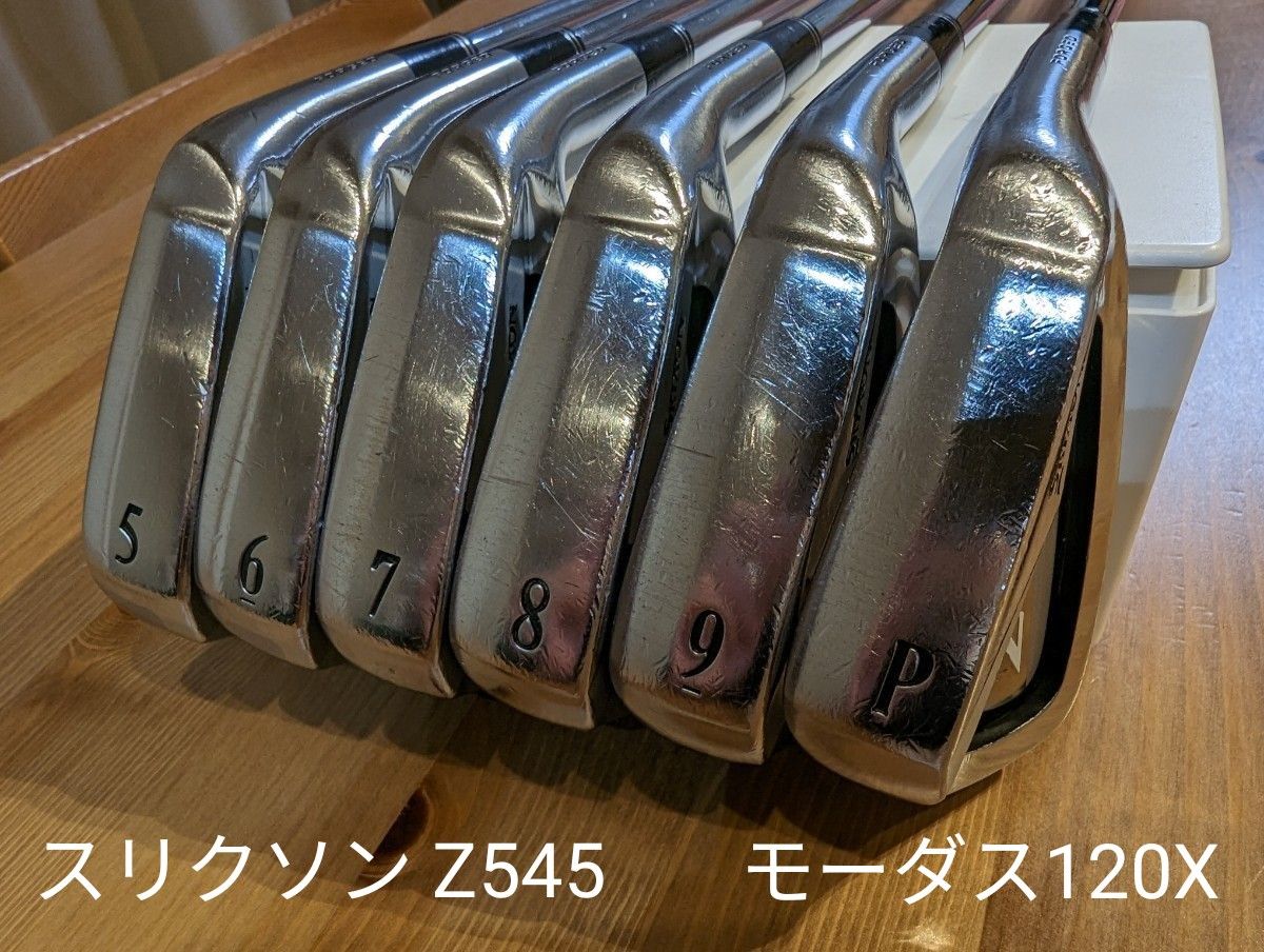 スリクソンZ585アイアン456789PWAWSWの9本セットカーボンシャフトS