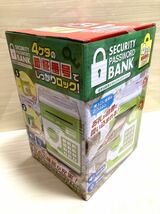 ★★★【新品未開封】SECURITY PASSWORD BANK (4桁パスワード金庫型貯金箱)【2個(緑、赤)セット】★★★_画像3