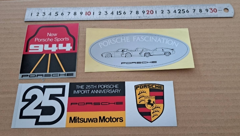 希少 ポルシェ PORSCHE Mitsuwa Motors 内張り ステッカー smcint.com