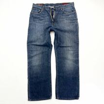 比較的美品 ☆ ギャップ ☆ GAP 自然な色落ち感♪ デニムパンツ イージーフィット ストレート ジーンズ W91 アメカジ ストリート■JS225_画像2