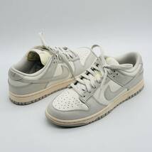 【新品未使用】 Nike Dunk Low Sail Light Bone DD1503-107 ナイキ ウィメンズ ダンク ロー ライト ボーン ホワイト ベージュ グレー_画像10