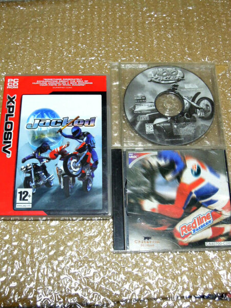 Win バイクゲーム3本セット Jacked/Red Line Racer/Moto Racer