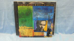 【CD】ジャクソン・ブラウン　/ 1989年のアルバム Jackson Browne : World In Motion / 輸入盤 / 同梱発送可能