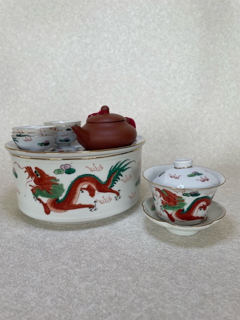 ヤフオク! -「龍 龍」(茶器) (中華食器)の落札相場・落札価格